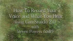 How To Record Your Voice and What You Hear using CamStudio 2.0